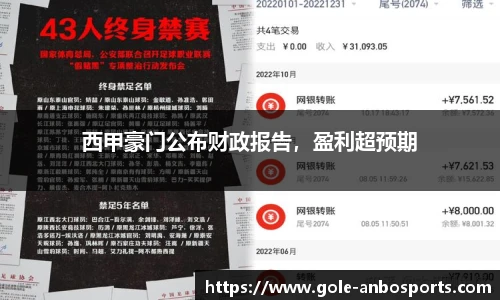 西甲豪门公布财政报告，盈利超预期